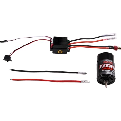 Koolenry 550 Bürstenmotor Wasserdichter ESC 320A Geschwindigkeitsregler-Kombinationssatz für 1/10 RC Car Crawler für Axial SCX10 35T Koolenry 550 Bürstenmotor Wasserdichter ESC 320A Geschwindigkeitsregler-Kombinationssatz für 1/10 RC Car Crawler für Axial SCX10 35T von Koolenry