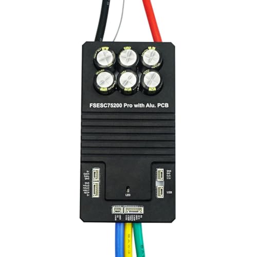 Koolenry 75200 Pro ESC 84V 300A Eingebauter Bluetooth ESC Controller für Elektrisches Skateboard/Scooter/E-Bike Speed Controller Pro 2.0 von Koolenry