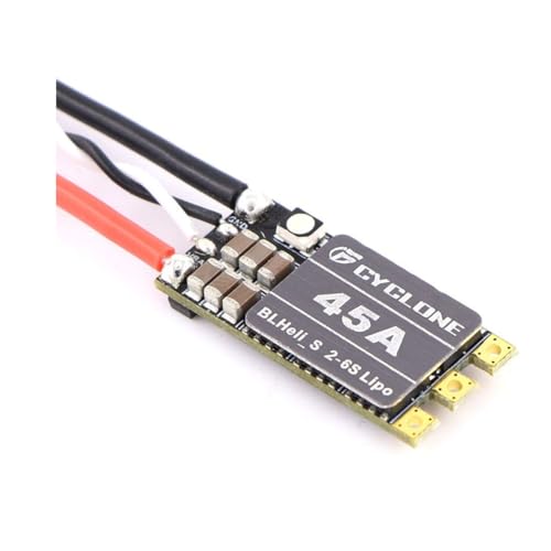 Koolenry BLHeli S 2-6S Lipo Brushless ESC mit Integrierter Programmierbarer RGB-LED für RC FPV Drohnenkomponenten 45A Koolenry BLHeli S 2-6S Lipo Brushless ESC mit Integrierter Programmierbarer RGB-LED für RC FPV Drohnenkomponenten 45A von Koolenry