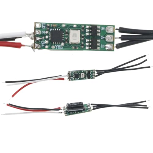 Koolenry Brushless Motor Driver Board Motor Speed Controller Regulator Electric Regulator Drive für Mini Modellflugzeug FPV Bürstenloser Motor Grün von Koolenry