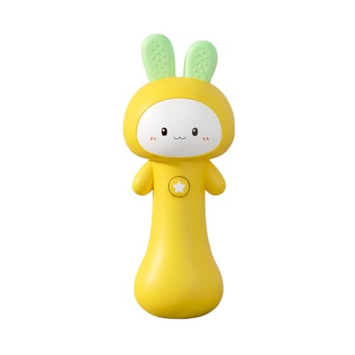 Koolenry Bunny Baby Rattle Spielzeug Interaktives Beiß- und Sensorikspielzeug Ideal Als Füllmaterial für Den Osterkorb für Babys Gelb Koolenry Bunny Baby Rattle Spielzeug Interaktives Beiß- und Sensorikspielzeug Ideal Als Füllmaterial für Den Osterkorb für Babys Gelb von Koolenry