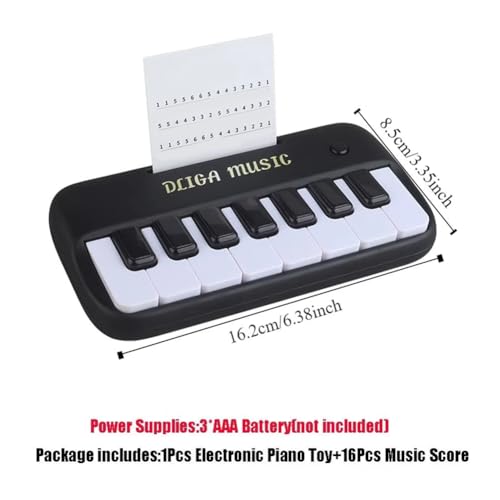 Koolenry Elektrische Keyboard Klavier Puzzle Früherziehung Lehrinstrument für Mädchen Junge Koolenry Elektrische Keyboard Klavier Puzzle Früherziehung Lehrinstrument für Mädchen Junge von Koolenry