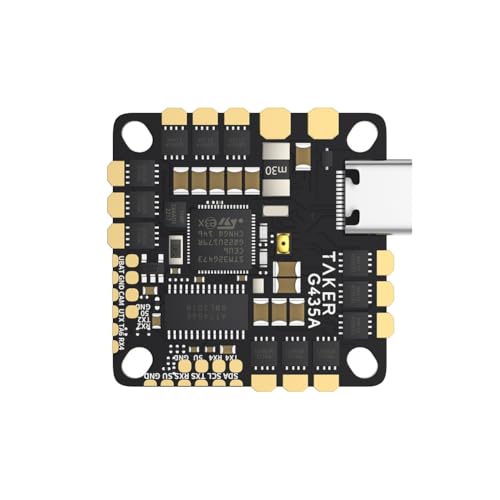 Koolenry Gep-Taker G473 AIO Flugkontrolle 170MHz 2-4S Blhelis 35A Esc für RC FPV Racing Drone von Koolenry