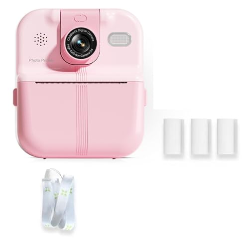Koolenry Kinderkamera Sofortbildkamera 1080P HD Kinder Digitalkamera für und Mädchen Spielzeug Thermodruck Kleiner Camcorder 64G Rosa Koolenry Kinderkamera Sofortbildkamera 1080P HD Kinder Digitalkamera für und Mädchen Spielzeug Thermodruck Kleiner Camcorder 64G Rosa von Koolenry