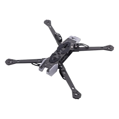 Koolenry Kohlefaser -Quadcopter -Drohnenrahmen Kit 7 Faltbarer Rahmen für FPV Freestyle RC Racing -Modelle von Koolenry
