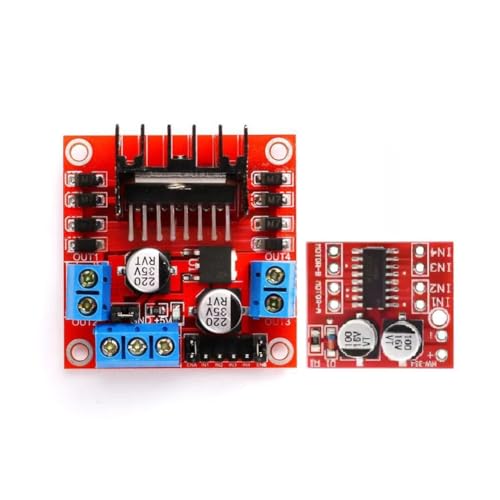 Koolenry L298N DC Motor-Treibermodul für Roboter und Smart Cars High Power Dual H-Bridge Motor Driver Board 2A/25W Koolenry L298N DC Motor-Treibermodul für Roboter und Smart Cars High Power Dual H-Bridge Motor Driver Board 2A/25W von Koolenry