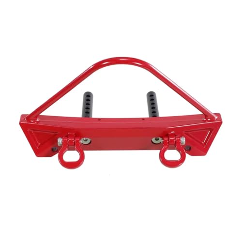 Koolenry Langlebige Metall-Vorderstoßstange mit Winde Installationsloch für /12 MN128 RC-Auto, Front-Anti-Kollision, Upgrade-Zubehör A von Koolenry