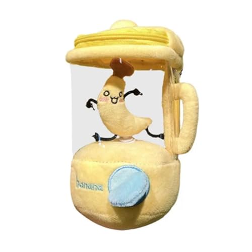 Koolenry Obstsaftpresse Kuscheltier Niedliches Obstsaftpresse Drehendes Kuscheltier mit Zugband Drehendes Kuscheltier mit Spaß Zugband Interaktive Banane von Koolenry