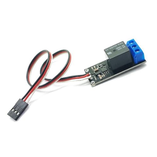 Koolenry RC-Relais-Schalter für Aeromodellautos Breitspannung 5-12V, PWM-Steuerung Universal Aerial Light Controller High Voltage von Koolenry
