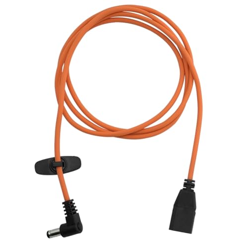 Koolenry -Stecker auf Dc5521 Silikon-Stromkabel für FPV-Brille, Batterieanschluss, Orange Koolenry -Stecker auf Dc5521 Silikon-Stromkabel für FPV-Brille, Batterieanschluss, Orange von Koolenry