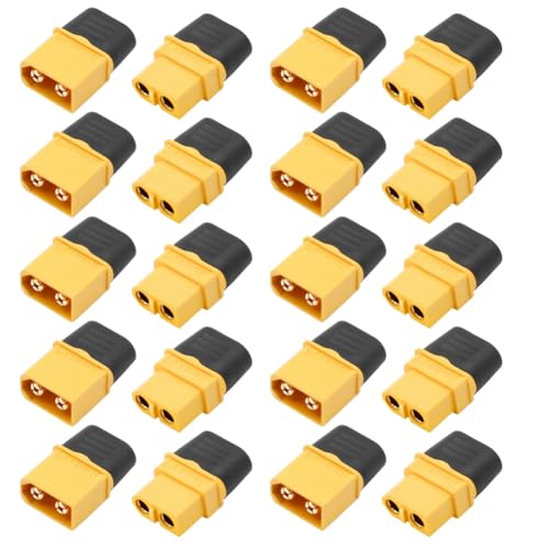 Koolenry Strompflegelbatterie -Anschlussstecker für Fernbedienungsflugzeuge und Autos mit Hülle Koolenry Strompflegelbatterie -Anschlussstecker für Fernbedienungsflugzeuge und Autos mit Hülle von Koolenry