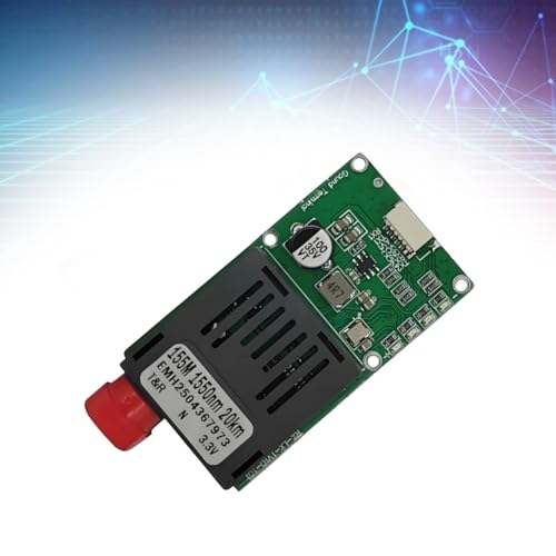 Koolenry for-Drone-Kompatible TTL Optical Transceiver 20 Km TTL An Fasermodul Anschlussgeräte RX/TX/AV/VCC/GND-Schnittstelle von Koolenry