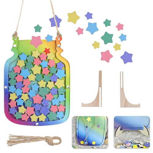Koonafy Sterne Belohnungsglas Magnetisches Belohnungsglas für Klassenzimmer Belohnungssystem Personalisiertes Belohnungsgläser für Positive Verhaltensverantwortung Familie Klassenzimmer (Aufhängbar) Koonafy Sterne Belohnungsglas Magnetisches Belohnungsglas für Klassenzimmer Belohnungssystem Personalisiertes Belohnungsgläser für Positive Verhaltensverantwortung Familie Klassenzimmer (Aufhängbar) von Koonafy