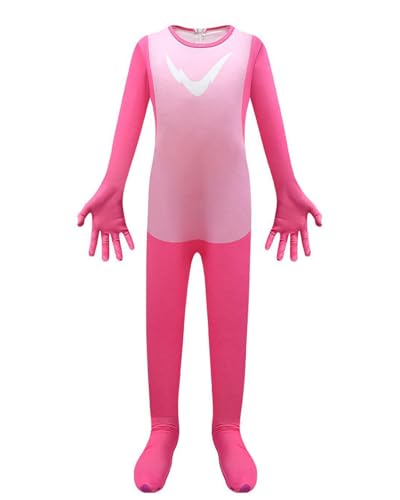 Alien-Hundekostüm für Kinder, Mädchen, rosa Cartoon-Hunde-Engel, Cosplay, Overall, Filmfiguren-Kostüm, Skinny-Bodysuit, Halloween-Kostüm Alien-Hundekostüm für Kinder, Mädchen, rosa Cartoon-Hunde-Engel, Cosplay, Overall, Filmfiguren-Kostüm, Skinny-Bodysuit, Halloween-Kostüm von Koongso