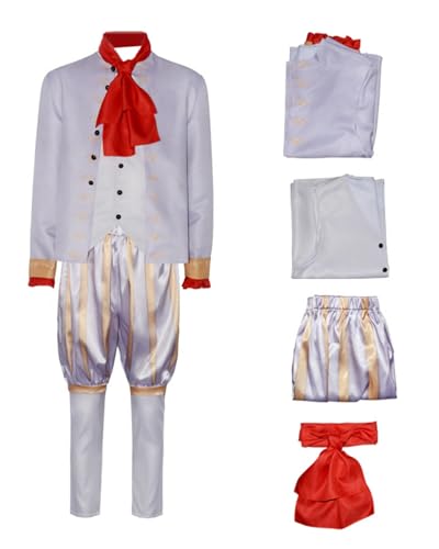 Deluxe Rumpelstilz-Kostüm für Erwachsene, Herren, Pretend Zwergkönig, Weste, Mantel, komplettes Set, Film, Forever After Villain, Retro-Outfits für Halloween, Party, Karneval von Koongso