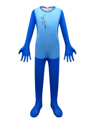 Koongso Alien-Hundekostüm für Kinder, Jungen, Mädchen, Blau, Cartoon-Hund, Cosplay, Overall, Filmfiguren-Kostüm, Skinny-Bodysuit, Halloween, Verkleidung Koongso Alien-Hundekostüm für Kinder, Jungen, Mädchen, Blau, Cartoon-Hund, Cosplay, Overall, Filmfiguren-Kostüm, Skinny-Bodysuit, Halloween, Verkleidung von Koongso