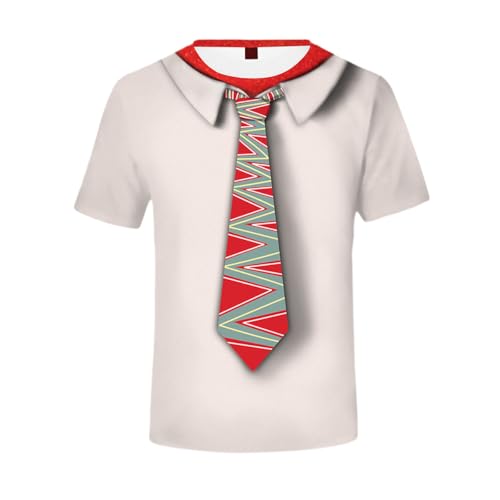 Koongso Anger-Kostüm für Jungen und Mädchen, 3D-Druck, Wut-T-Shirt, Top, Rundhalsausschnitt, kurzärmelig, Grafik-T-Shirt Koongso Anger-Kostüm für Jungen und Mädchen, 3D-Druck, Wut-T-Shirt, Top, Rundhalsausschnitt, kurzärmelig, Grafik-T-Shirt von Koongso