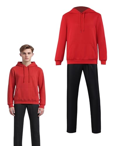 Koongso Henry-Kostüm mit Filmcharakter, für Erwachsene, Herren, Damen, Spielfilm, Kostüm, Mode, Kapuzenpullover, Trainingsanzug, Sport, Fitnessstudio, Joggen, Sweatsuits, lässige Outfits Koongso Henry-Kostüm mit Filmcharakter, für Erwachsene, Herren, Damen, Spielfilm, Kostüm, Mode, Kapuzenpullover, Trainingsanzug, Sport, Fitnessstudio, Joggen, Sweatsuits, lässige Outfits von Koongso