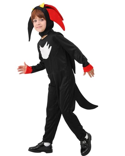 Koongso Igel-Kostüm für Kinder, Blau / Schwarz, für Jungen und Mädchen, schneller Igel-Overall, Outift mit Kopfbedeckung, Halloween, Igel-Kostüm Koongso Igel-Kostüm für Kinder, Blau / Schwarz, für Jungen und Mädchen, schneller Igel-Overall, Outift mit Kopfbedeckung, Halloween, Igel-Kostüm von Koongso