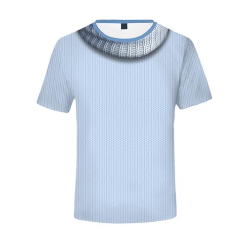 Koongso T-Shirt für Jungen und Mädchen, Traurigkeit, 3D-Druck, Rundhalsausschnitt, kurzärmelig, Grafik-T-Shirt Koongso T-Shirt für Jungen und Mädchen, Traurigkeit, 3D-Druck, Rundhalsausschnitt, kurzärmelig, Grafik-T-Shirt von Koongso