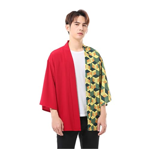 Koongso Tomioka Giyuu Anime-Cosplay-Kostüm für Kinder, Jungen, Halloween, Giyuu, Kimono, Jacke, Giyuu-Kostüm, Umhang Koongso Tomioka Giyuu Anime-Cosplay-Kostüm für Kinder, Jungen, Halloween, Giyuu, Kimono, Jacke, Giyuu-Kostüm, Umhang von Koongso