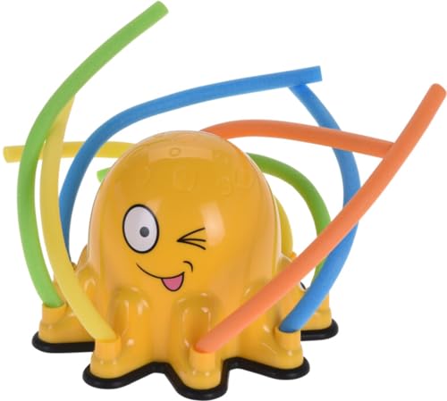 Wassersprinkler Spielzeug Wasserspielzeug Orange 21,5x21x14cm Oktopus Gartenschlauch Kinder von Koopman International B.V.