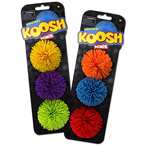 Koosh Minis Fidget-Spielzeug für Kinder, 3 Stück von Koosh