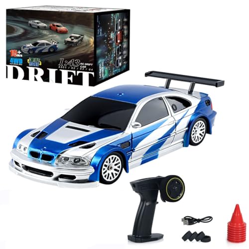 Kopeetechy Drift Auto Ferngesteuert Pro, 1:43 Mini Drift Car, 4WD Tabletop Drift RC Car, Ferngesteuertes Auto mit Gyro, 15 km/h, Spielzeugauto für ab 15 Jahre Kopeetechy Drift Auto Ferngesteuert Pro, 1:43 Mini Drift Car, 4WD Tabletop Drift RC Car, Ferngesteuertes Auto mit Gyro, 15 km/h, Spielzeugauto für ab 15 Jahre von Kopeetechy