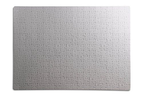 Puzzle Blanko individuell gestalten und bemalen - 252 Teile, ca. 383 x 262 mm - Leeres Puzzle mit glänzender Oberfläche von Kopierladen Karnath GmbH
