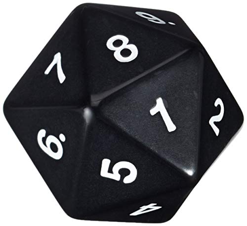 Koplow Games 14796 - W20 Countdown Würfel, 55 mm, schwarz Koplow Games 14796 - W20 Countdown Würfel, 55 mm, schwarz von Koplow Games