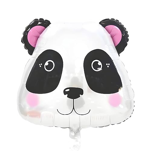 Folienballon Tier, Panda Design, ca. 49 * 55 cm - Perfekt für Kindergeburtstage, Partys, Dekorationen, Feiern, Veranstaltungen, Geschenke, Überraschungen, Spielzeug, Spaß und Freude von Kopper-24