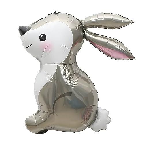 Großer Folienballon Herbst Hase, ca.80 * 67 cm, Perfekt für Herbstdekorationen Kindergeburtstage, Wiederverwendbar Leicht zu Befüllen Langlebig Einzigartiges Design für Tierliebhaber und Herbstfeste Großer Folienballon Herbst Hase, ca.80 * 67 cm, Perfekt für Herbstdekorationen Kindergeburtstage, Wiederverwendbar Leicht zu Befüllen Langlebig Einzigartiges Design für Tierliebhaber und Herbstfeste von Kopper-24