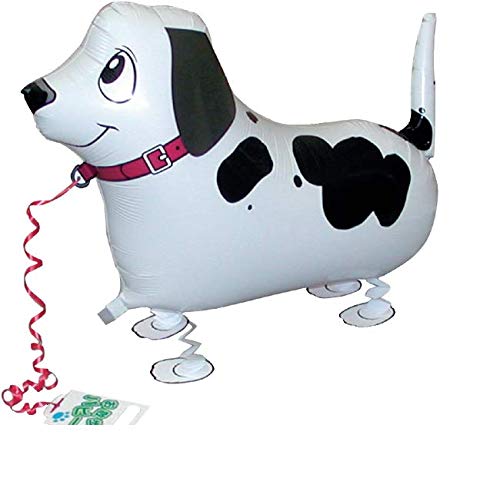 Kopper-24 Airwalker Ballon Dalmatiner Hund - laufendender Hunde Luftballon Tier Helium Walking Folienballon Deko für Kinder Geburtstag Party Hochzeit Kinder Geschenk JGA Dekoration Tierballons Laufen Kopper-24 Airwalker Ballon Dalmatiner Hund - laufendender Hunde Luftballon Tier Helium Walking Folienballon Deko für Kinder Geburtstag Party Hochzeit Kinder Geschenk JGA Dekoration Tierballons Laufen von Kopper-24