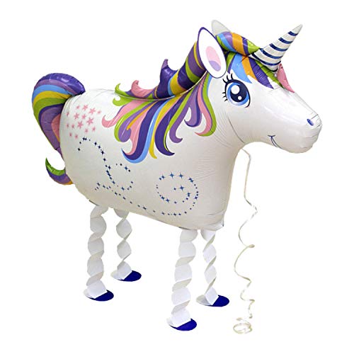 Kopper-24 Airwalker Ballon Einhorn - laufendender Tier Luftballon Helium Walking Folienballon Deko für Kinder Geburtstag Party Hochzeit Kinder Geschenk JGA Dekoration Tierballons Laufen Kopper-24 Airwalker Ballon Einhorn - laufendender Tier Luftballon Helium Walking Folienballon Deko für Kinder Geburtstag Party Hochzeit Kinder Geschenk JGA Dekoration Tierballons Laufen von Kopper-24