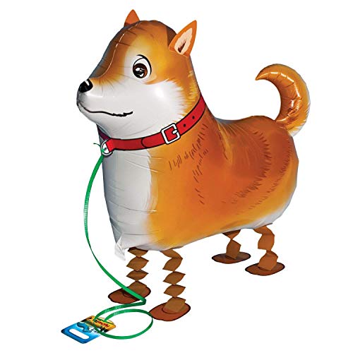 Kopper-24 Airwalker Ballon Hund 2 - laufendender Hunde Luftballon Tier Helium Walking Folienballon Deko für Kinder Geburtstag Party Hochzeit Kinder Geschenk JGA Dekoration Tierballons Laufen Kopper-24 Airwalker Ballon Hund 2 - laufendender Hunde Luftballon Tier Helium Walking Folienballon Deko für Kinder Geburtstag Party Hochzeit Kinder Geschenk JGA Dekoration Tierballons Laufen von Kopper-24