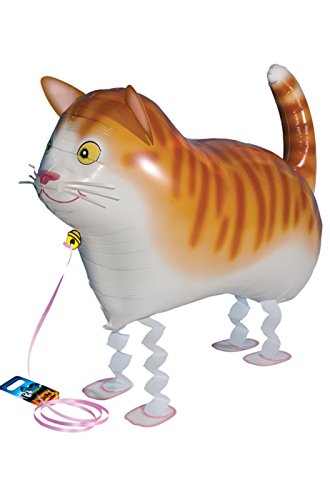 Kopper-24 Airwalker Ballon Katze - laufendender Tier Luftballon Helium Walking Folienballon Deko für Kinder Geburtstag Party Hochzeit Kinder Geschenk JGA Dekoration Tierballons Laufen Kopper-24 Airwalker Ballon Katze - laufendender Tier Luftballon Helium Walking Folienballon Deko für Kinder Geburtstag Party Hochzeit Kinder Geschenk JGA Dekoration Tierballons Laufen von Kopper-24