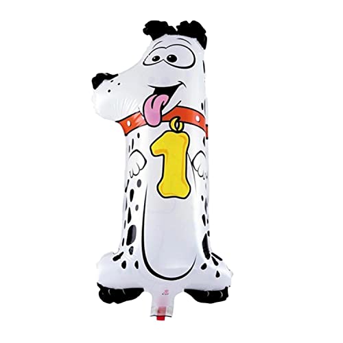 Kopper-24 Folienballon Zahl 1, ca. 40 cm, Tier Motiv - Luftballon XXL Nummer Riesen Ballon Zahlenballon Mädchen Junge Deko Riesenzahl Party Hochzeit Kindergeburtstag zum Geburtstag Kopper-24 Folienballon Zahl 1, ca. 40 cm, Tier Motiv - Luftballon XXL Nummer Riesen Ballon Zahlenballon Mädchen Junge Deko Riesenzahl Party Hochzeit Kindergeburtstag zum Geburtstag von Kopper-24
