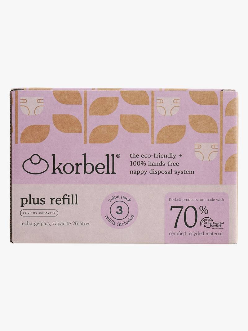 Korbell PLUS Nachfüllpackung 3er-Pack Korbell PLUS Nachfüllpackung 3er-Pack von Korbell