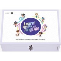 Learn! KOREAN With TinyTAN | 2-Book-Set | With Motipen | Korean Learning for Beginners With BTS Voices | Korean Keyboard Stickers | Flash Cards von Korean Book Services