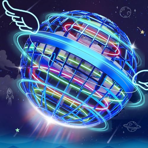 Korffe Fliegender Ball, Fliegender Spielzeug Handgesteuerter Mini Drohne mit 360 ° rotierenden LED-Leuchten für Kinder Erwachsene Flying Ball Geschenke Für Jungen Mädchen Indoor & Outdoor Spielzeug Korffe Fliegender Ball, Fliegender Spielzeug Handgesteuerter Mini Drohne mit 360 ° rotierenden LED-Leuchten für Kinder Erwachsene Flying Ball Geschenke Für Jungen Mädchen Indoor & Outdoor Spielzeug von Korffe