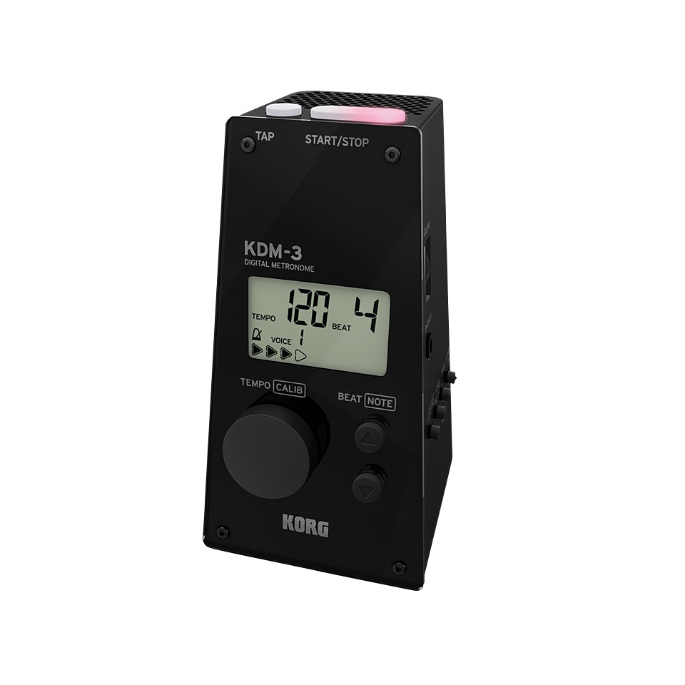 Korg KDM-3 Black Digital Metronome Metronom Korg KDM-3 Black Digital Metronome Metronom von Korg