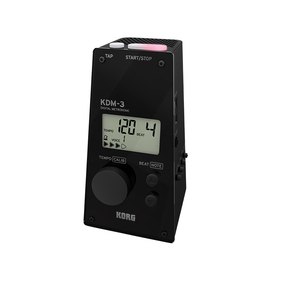 Korg KDM-3 Black Digital Metronome Metronom von Korg