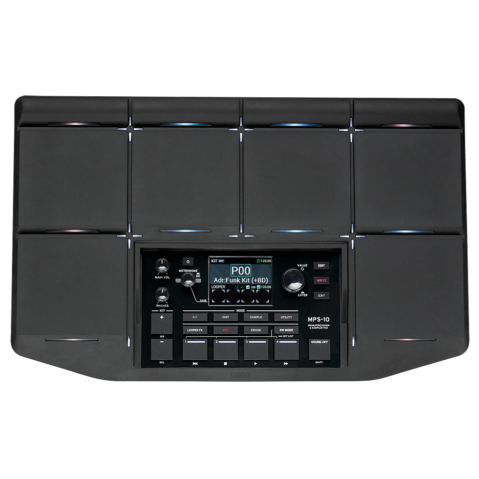 Korg MPS-10 Sampler Pad Percussion-Pad Korg MPS-10 Sampler Pad Percussion-Pad von Korg