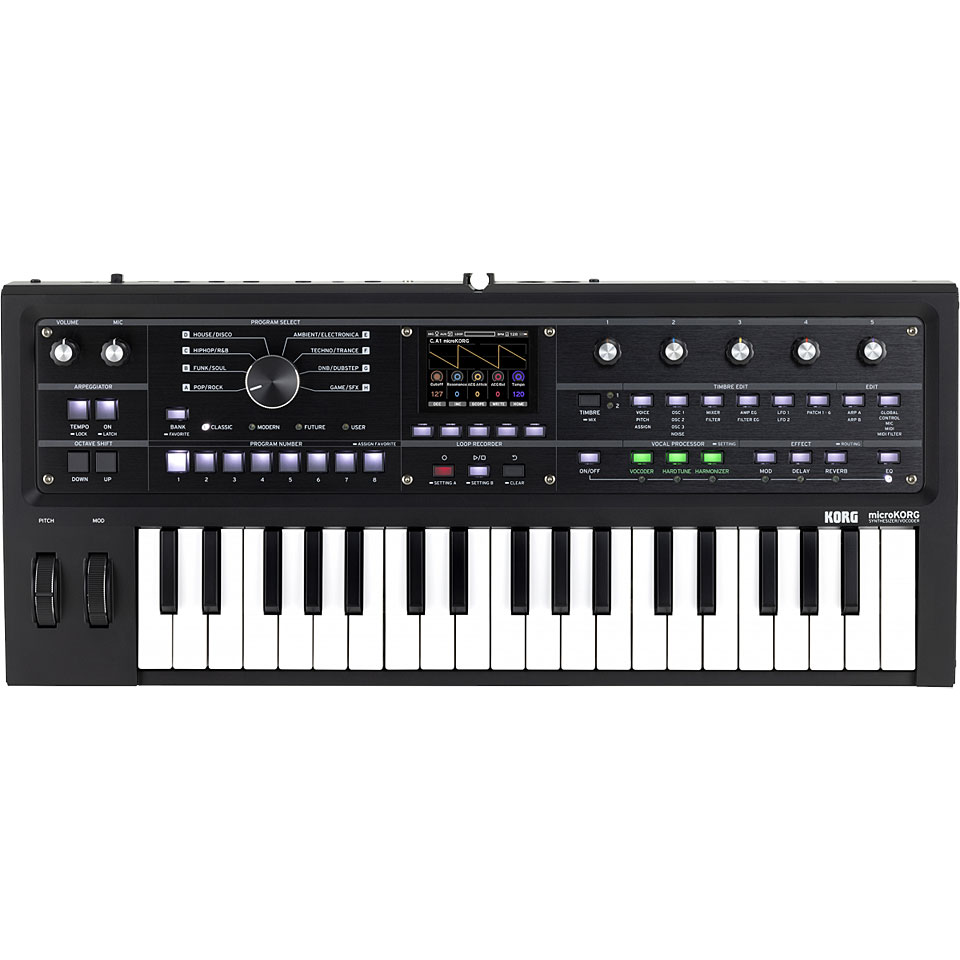 Korg microKorg 2 BK Limited Edition Synthesizer Korg microKorg 2 BK Limited Edition Synthesizer von Korg