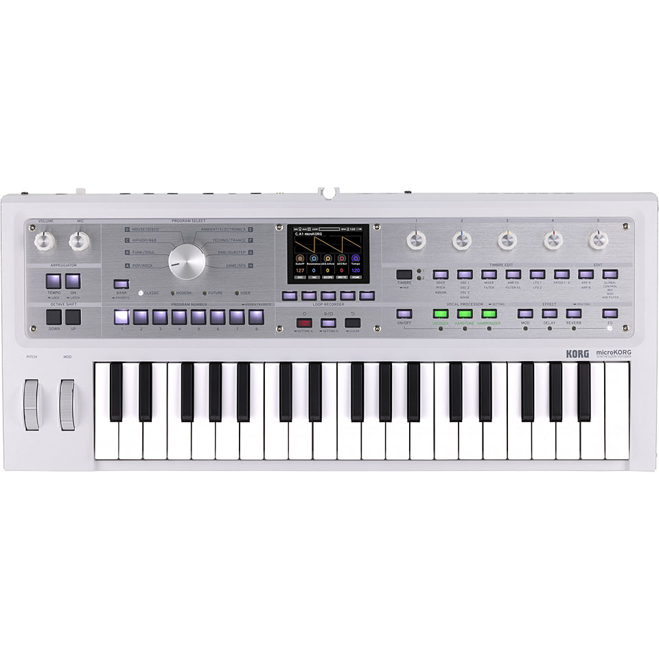 Korg microKorg 2 WH Limited Edition Synthesizer Korg microKorg 2 WH Limited Edition Synthesizer von Korg
