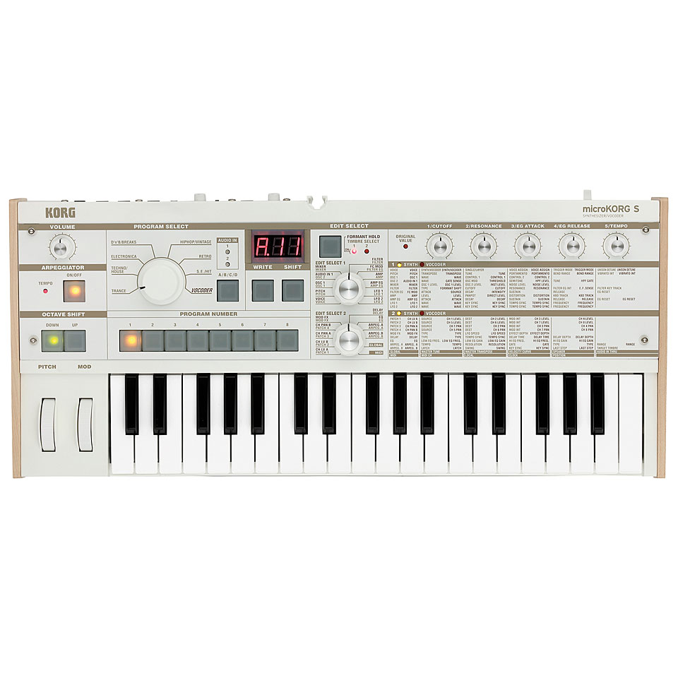 Korg microKorg S Synthesizer Korg microKorg S Synthesizer von Korg