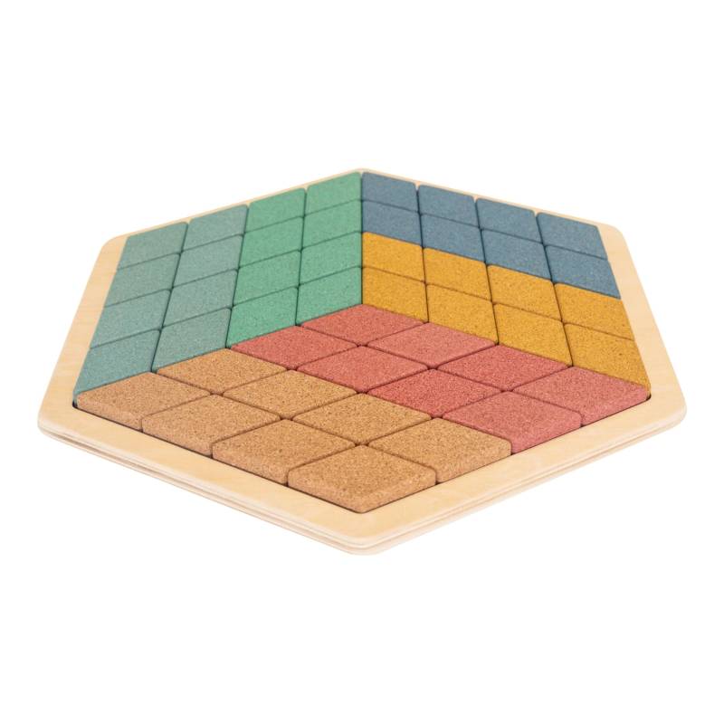 Korko Formpuzzle Colour Tiles Korko Formpuzzle Colour Tiles von Korko