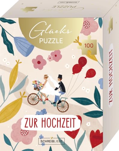 Glückspuzzle-Hochzeit - Korsch-Verlag - vegan - SchreibLiebe - 12,5 cm x 10 cm von Korsch Verlag