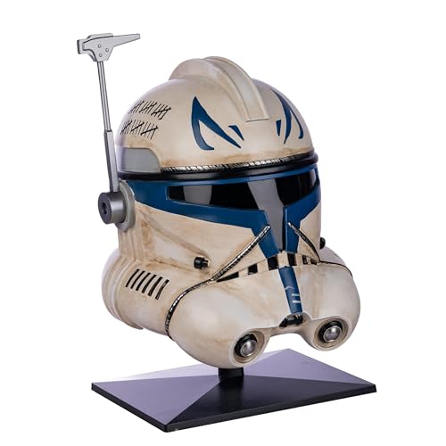 Koshowgic Clone Captain Helm, Black Series SW Helm Harz Vollkopfmaske Halloween Cosplay Kostüm Deluxe Sammlerstück von Koshowgic