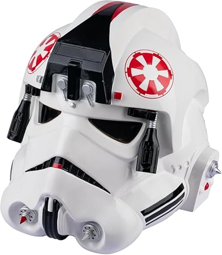 Koshowgic Clone Trooper Helm, SW Black Series Helm Harz Vollkopfmaske Halloween Cosplay Kostüm Deluxe Sammlerstück (AT Pilot) von Koshowgic
